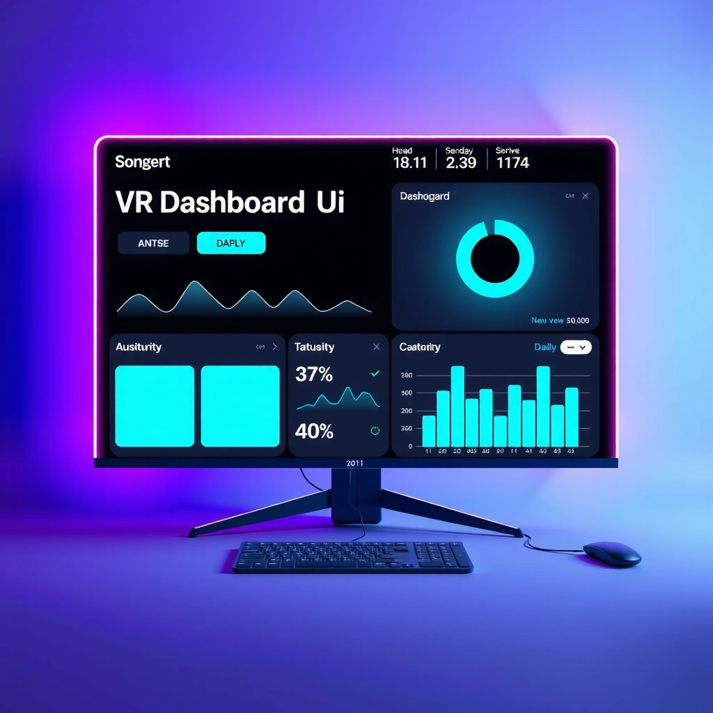 VR Dashboard UI
