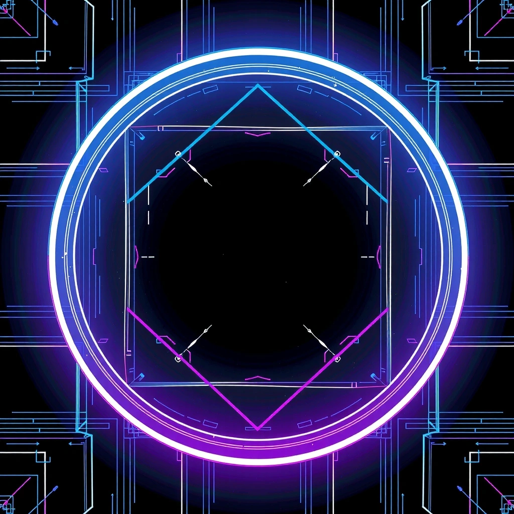 Abstract futuristic background pattern